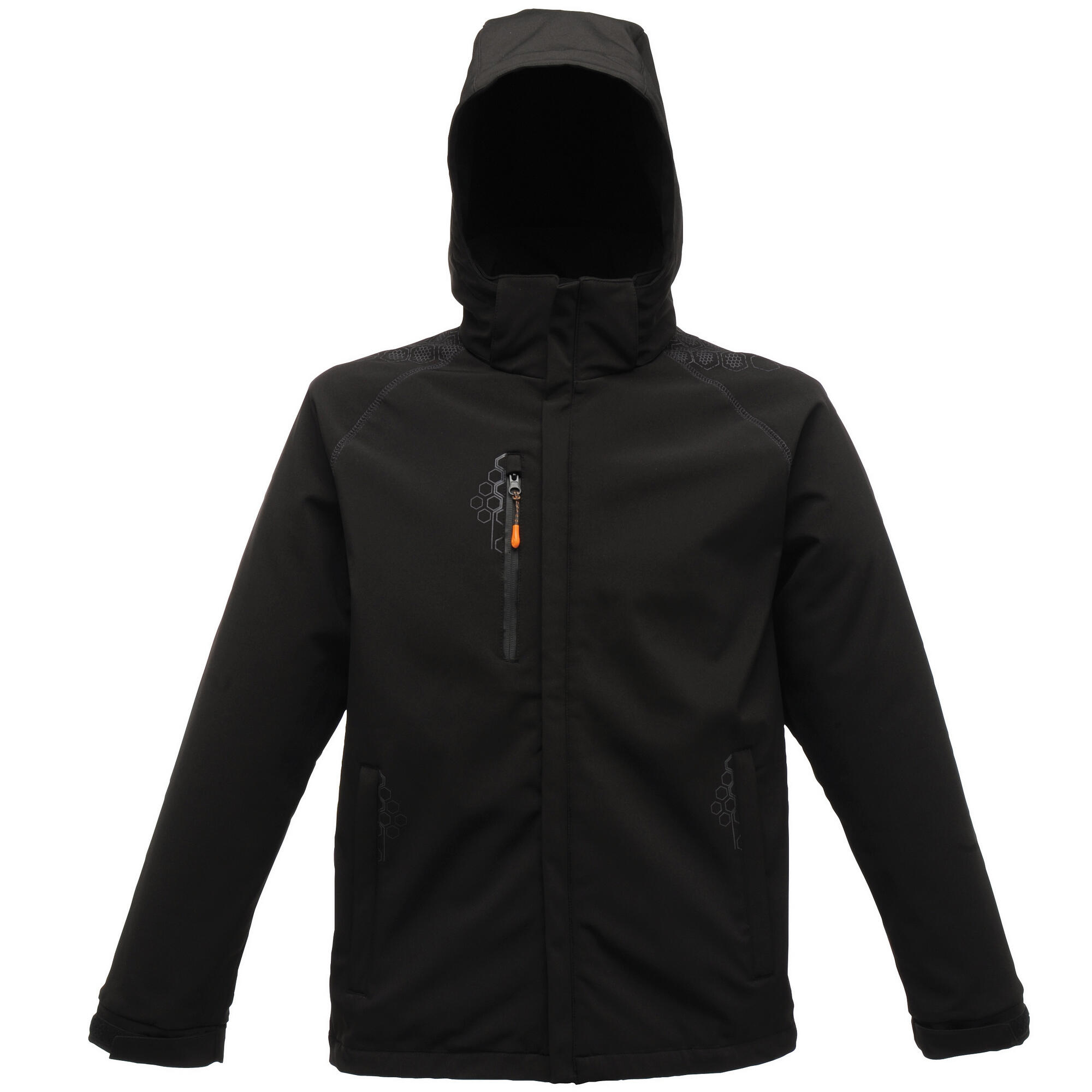 REGATTA Mens XPro Repeller Softshell Jacket (water Repellent) (Black)