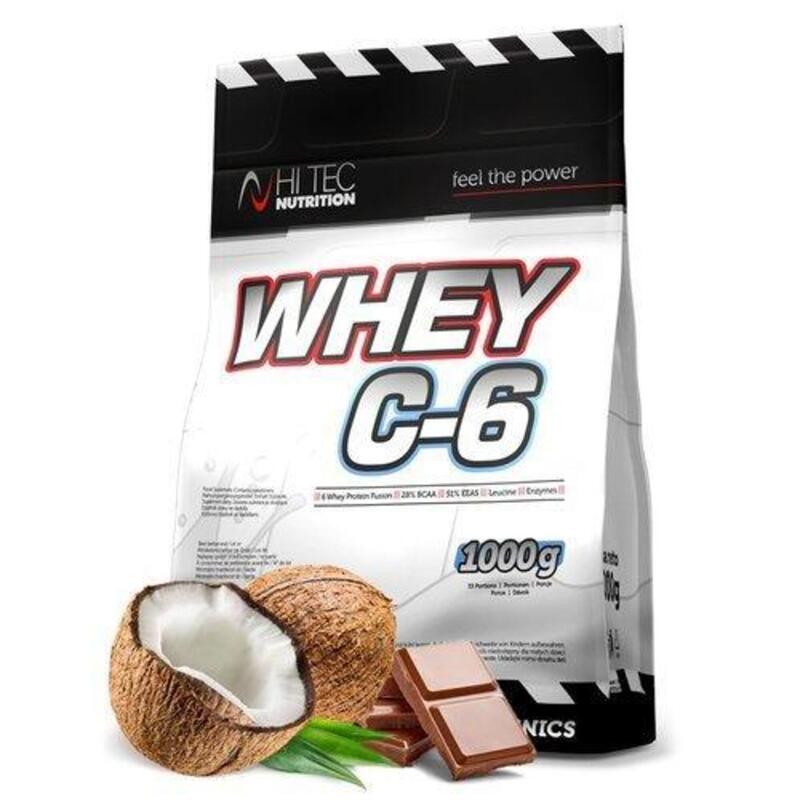 Odżywka białkowa HI TEC Whey C-6 1000g  Czekolada Kokos