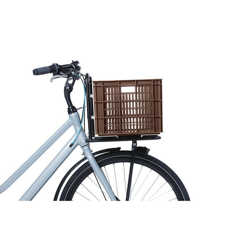 Fietskrat Crate Large 40 Liter 34 X 49 X 27 Cm - Chocolate Bruin