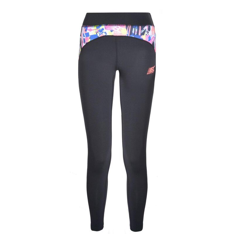 Legging de running femme Agate Noir
