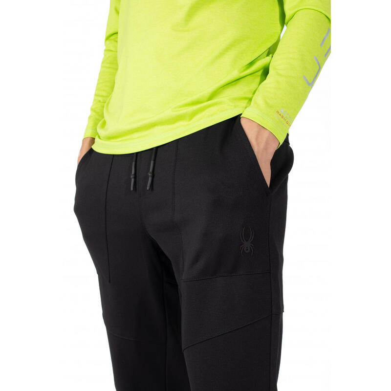 Trainingsbroek met velourseffect