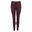 Legging met zijzakken met rits