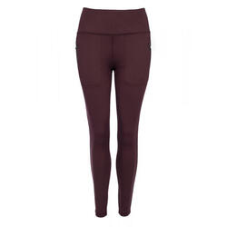 Legging met zijzakken met rits