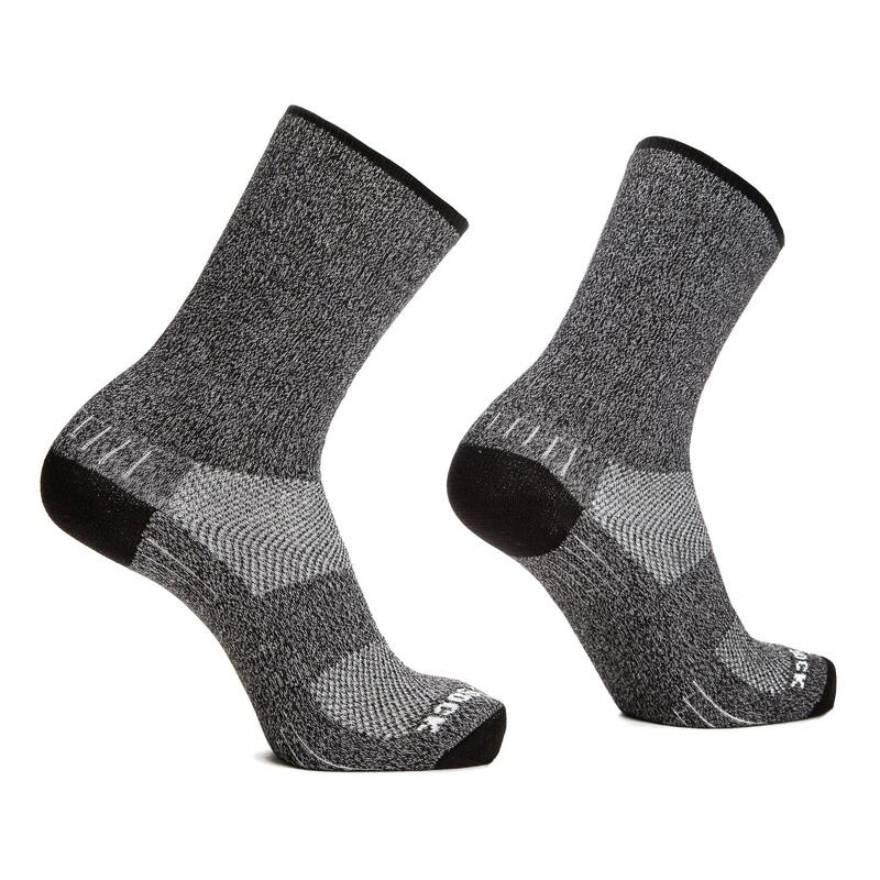 Wrightsock Adventure Crew - Zwart - Dubbellaags anti-blaar sokken