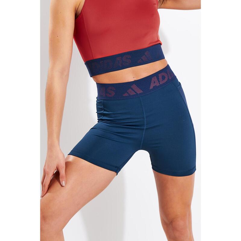 Techfit Badge of Sport Shorts - Crew Navy/Crew Red