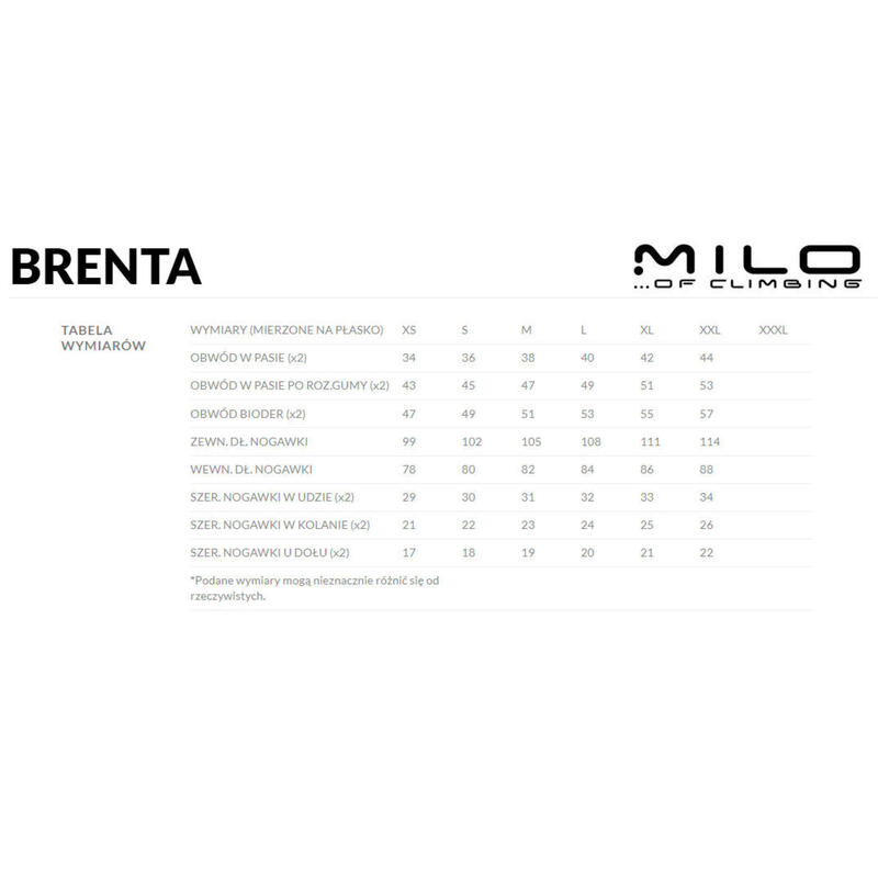 Pantalon drumeție Bărbați Brenta maro