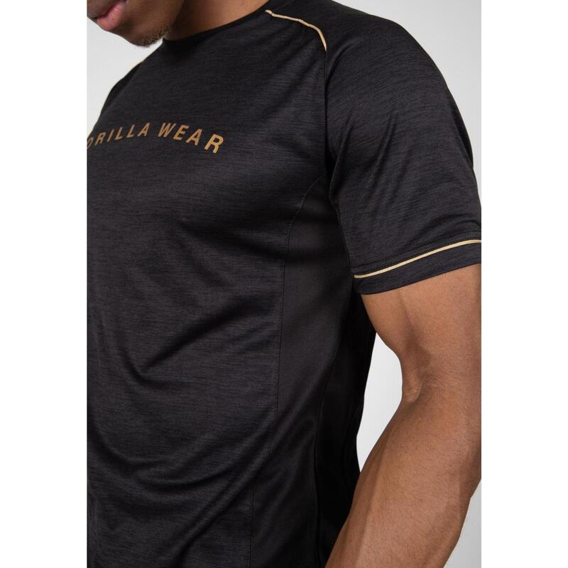 Fremont T-shirt - Black/Gold