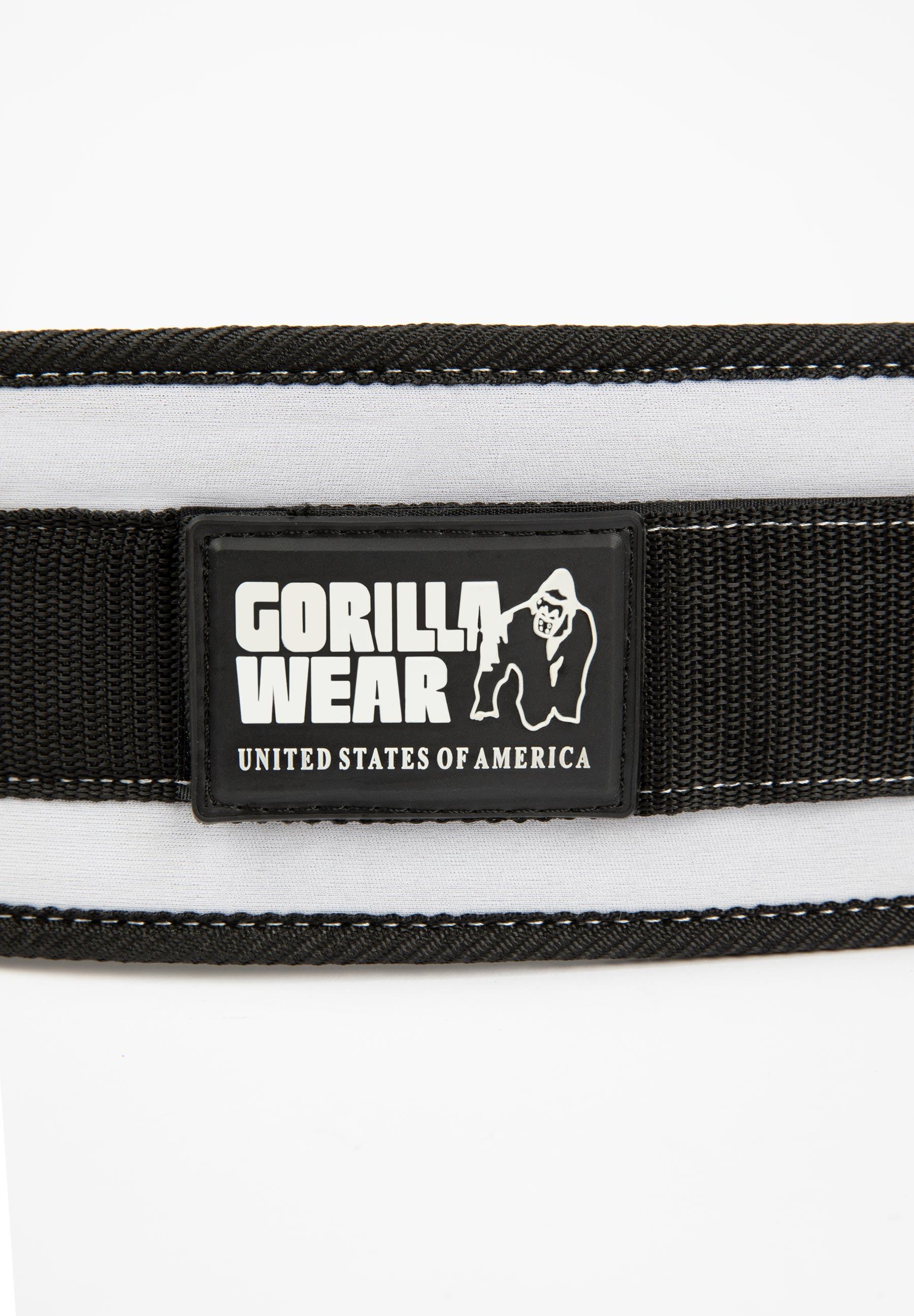 4 Inch Women's Lifting Belt - Zwart/Wit 3/6
