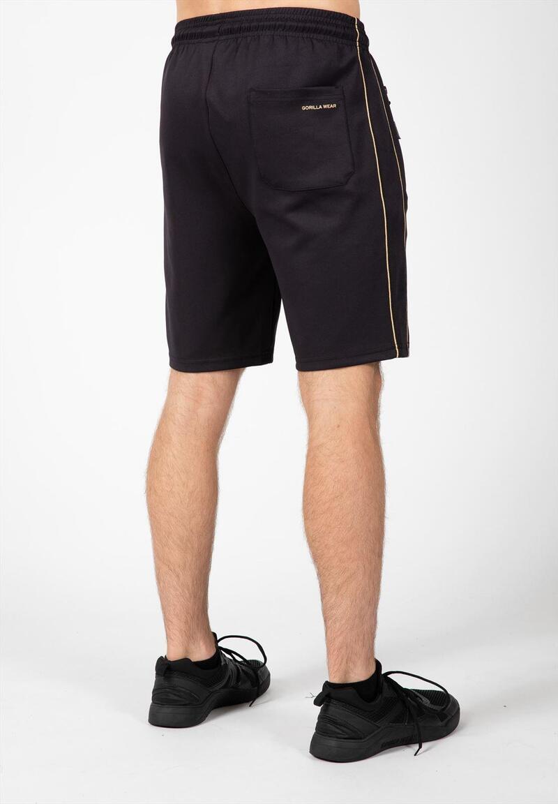 Wenden Track Shorts Black/Gold