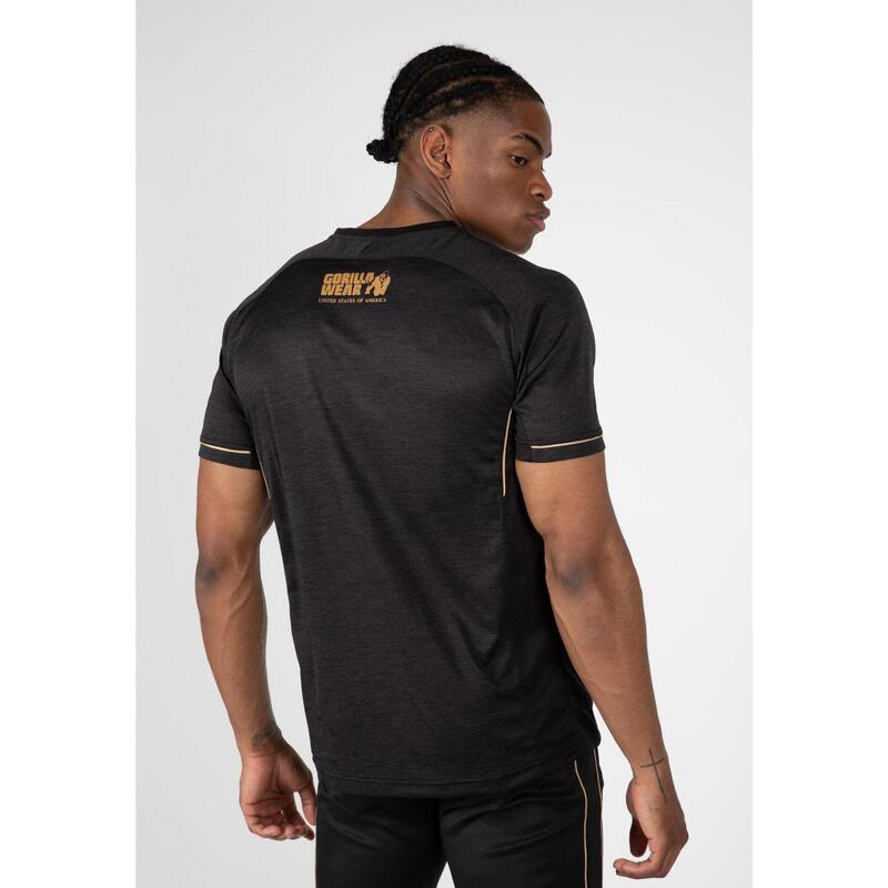 Fremont T-shirt - Black/Gold