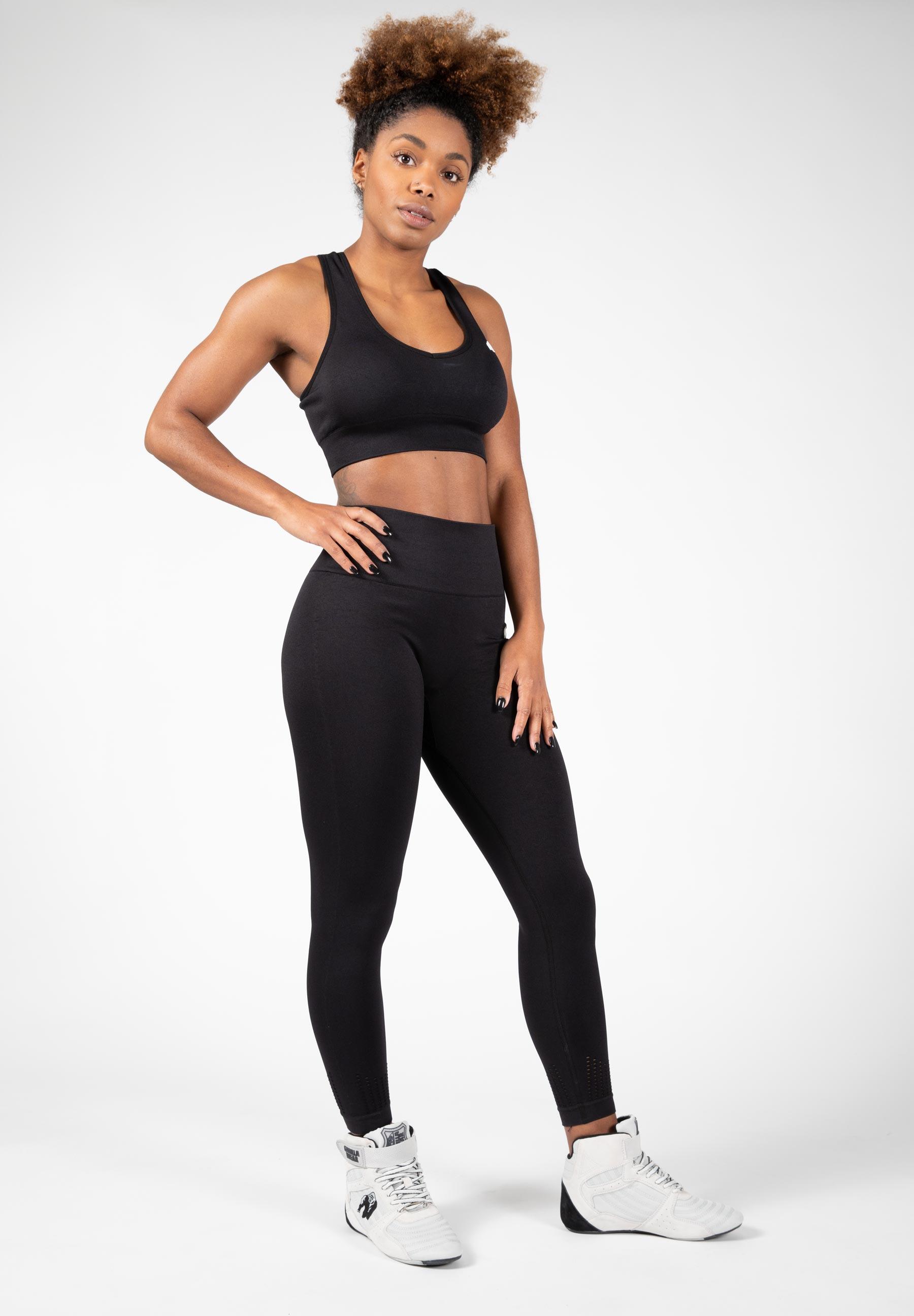 Neiro Senza soluzione di continuità Reggiseno sportivo - Nero 3/5