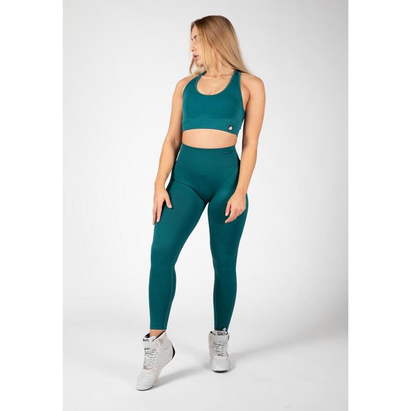 Yava Seamless Leggings Green