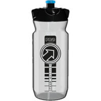 bouteille de sport Team 800 ml polyéthylène transparent/noir