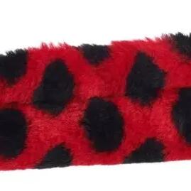 Schaatshoes Ijshockey/kunst Fuzzies - Red Met Blacke Stippen
