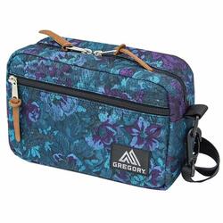 GREGORY PADDED SHOULDER POUCH BLUE TAPESTRY