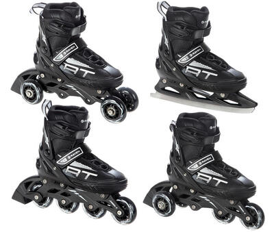 Patines Ajustables 4en1 Profession Blanco/Menta