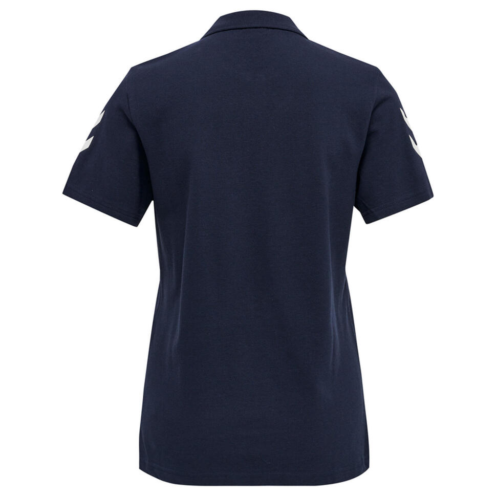 Koszulka tenisowa polo damska Hummel Go Cotton Polo Woman