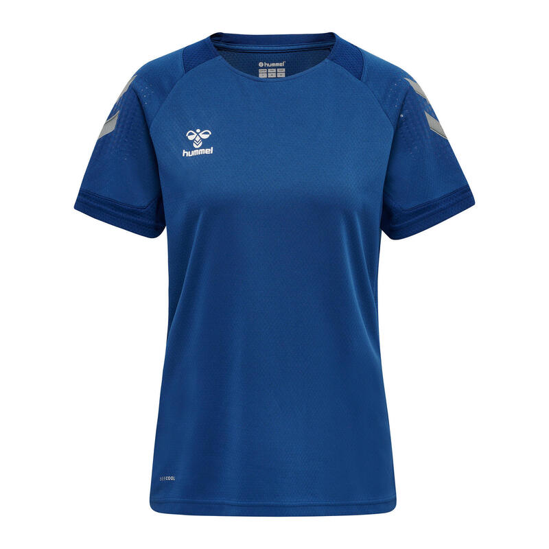 Maillot Manches Courtes Femme Hmllead S/S Poly Jersey Women