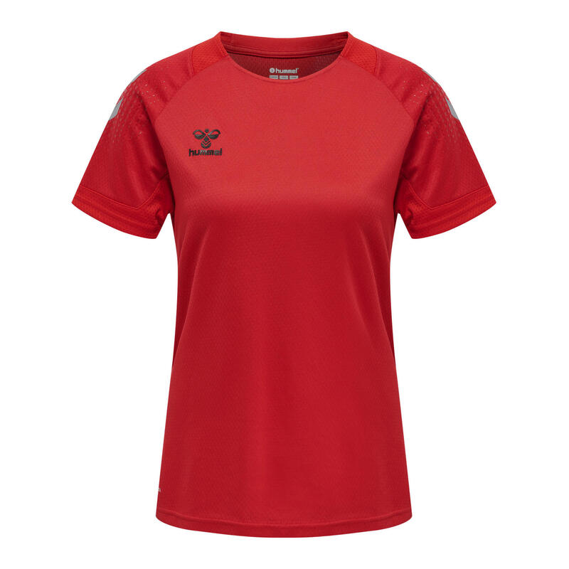 T-Shirt Hmllead Multisport Femme Design Léger Séchage Rapide Hummel