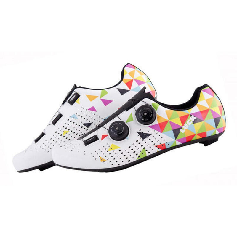 Luck Genius Graffiti Zapatillas de Ciclismo de Carretera para Hombre y Mujer