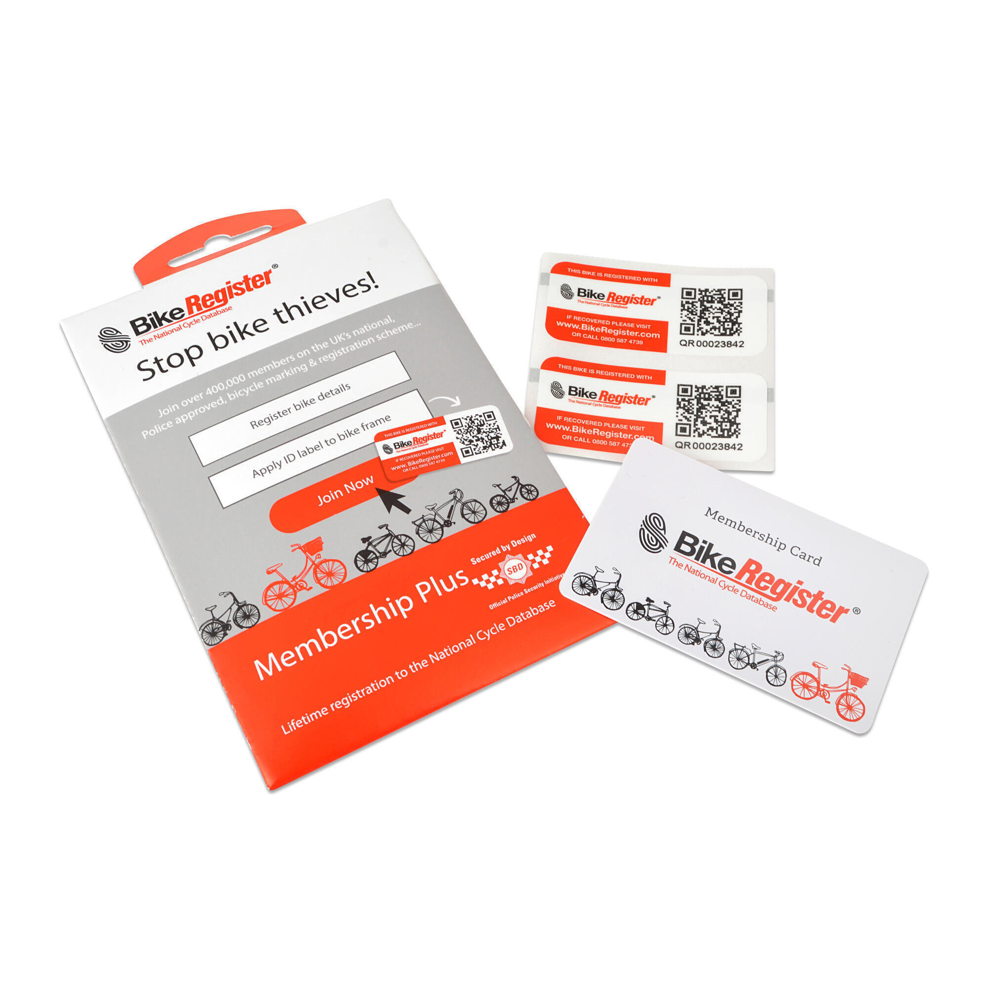 Bike Register Kits