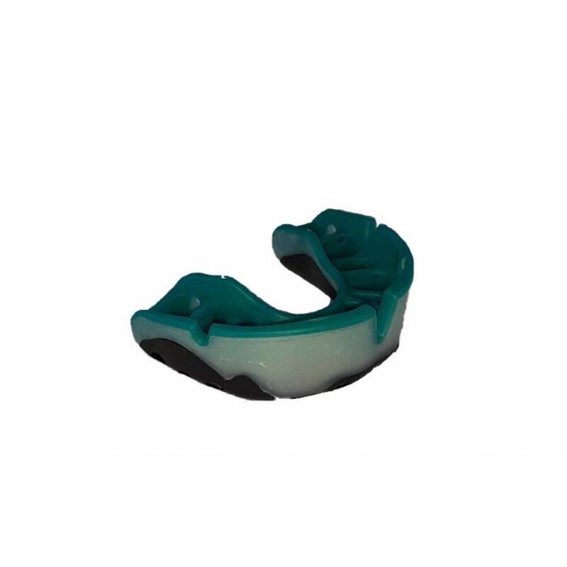 OPRO GEN3 Mouthguard Platinum - White/Green/Black
