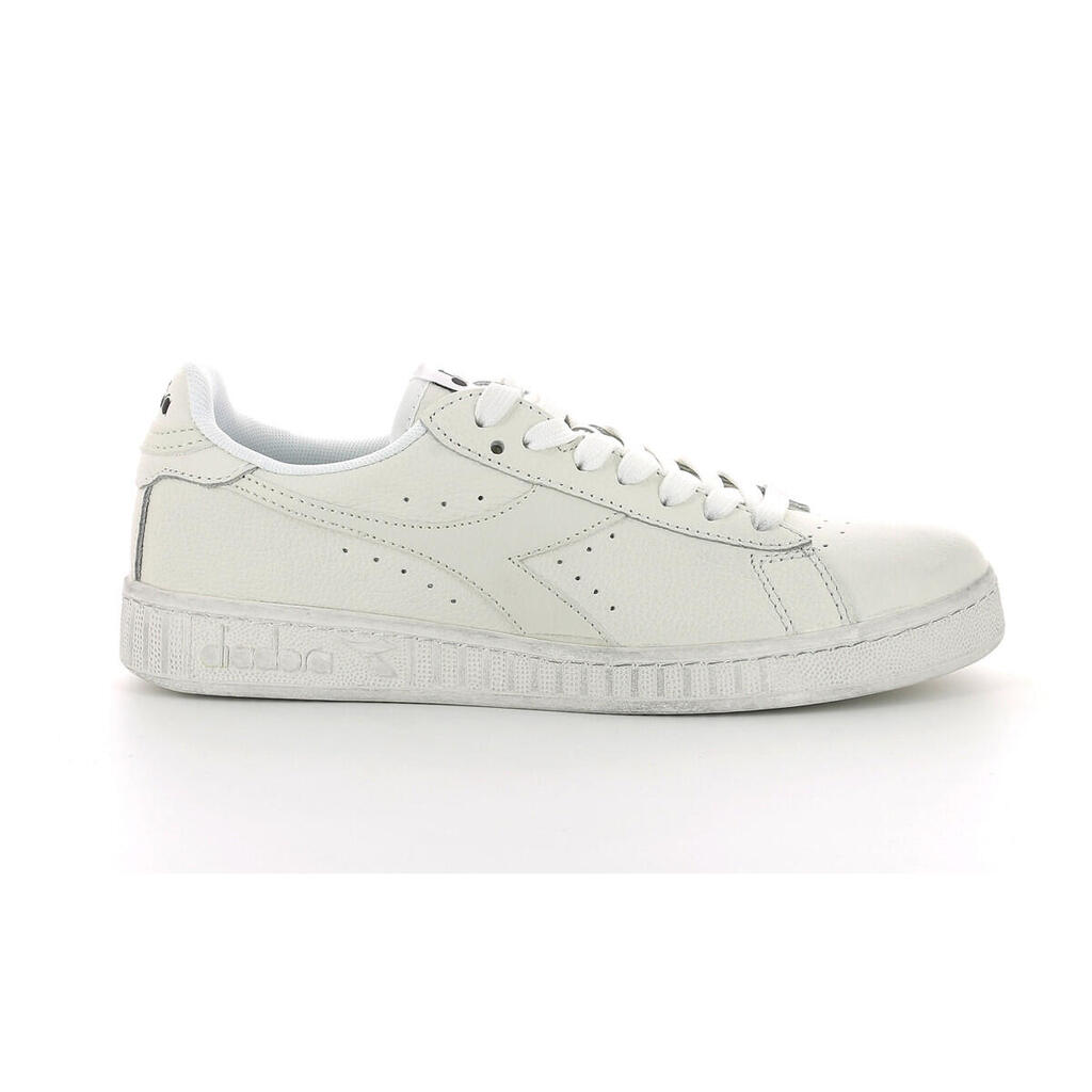 Diadora Game Low Waxed White Sneakers