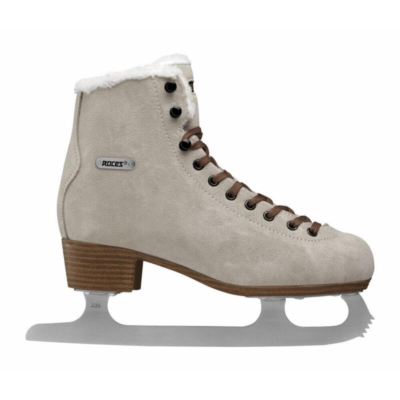 Roces - Suède Eco-Fur Kunstschaatsen - Bruin - 37