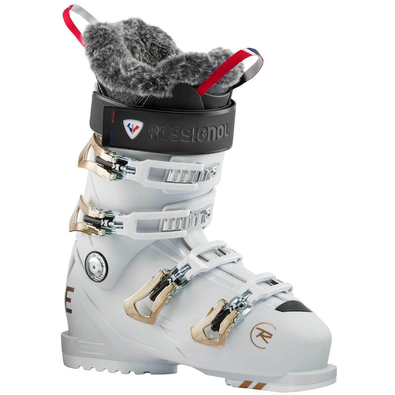 Chaussures De Ski Pure Pro 90 - White Grey Femme