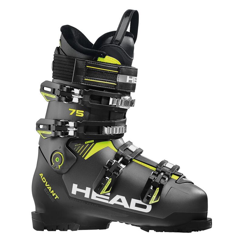 Botas de esquí Advant Edge 75 Anth / Negro - Amarillo