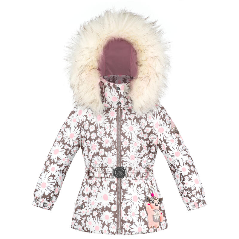 Veste De Ski/snow Poivre Blanc Ski Jacket 1003 Daisy Pink Fille