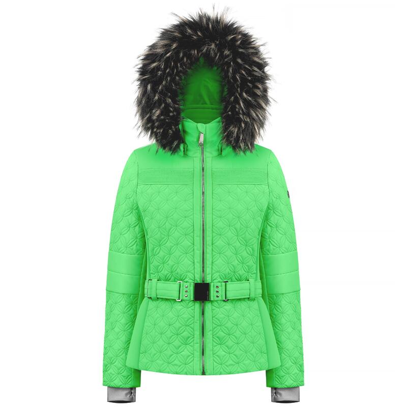Chaqueta tradicional Blanco Pimienta 1003 Acolchada Verde Fizz Mujer