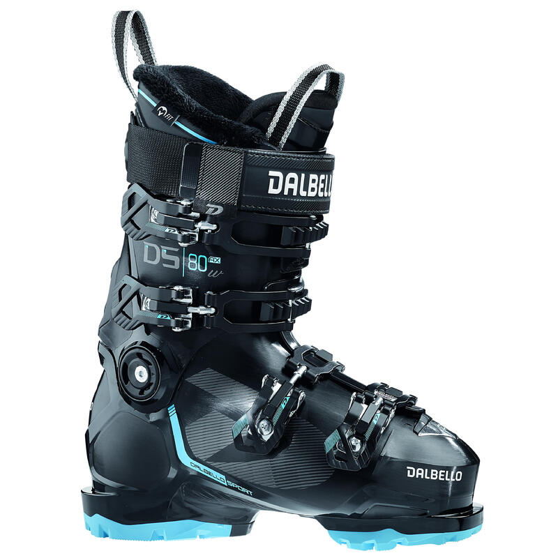 Chaussures De Ski Ds Ax 80 W Gw Ls Black Pastel Blue Femme