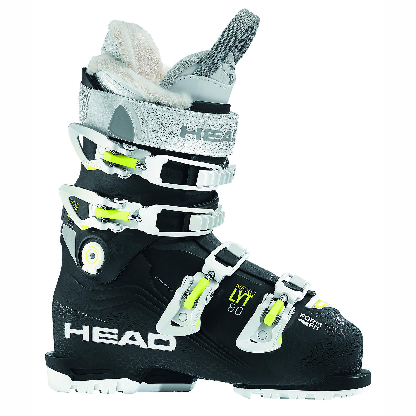 HEAD Nexo Lyt 80 W Zwarte skischoenen voor dames
