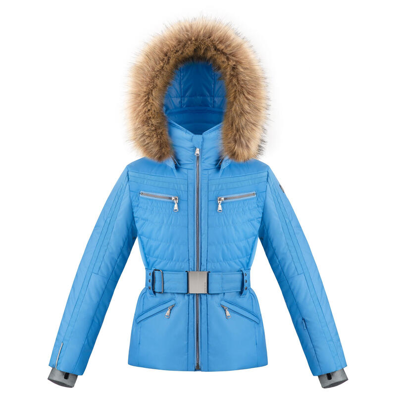 Veste De Ski/snow Poivre Blanc Ski Jacket 1002 Polar Blue Fille