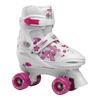 Roces quaddy 3.0 rolschaatsen wit/roze 30-33