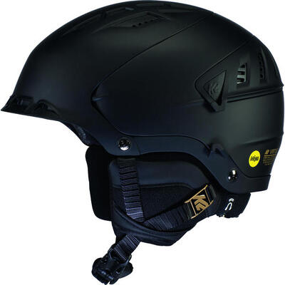Virtue mips zwart dames ski/sneeuwhelm