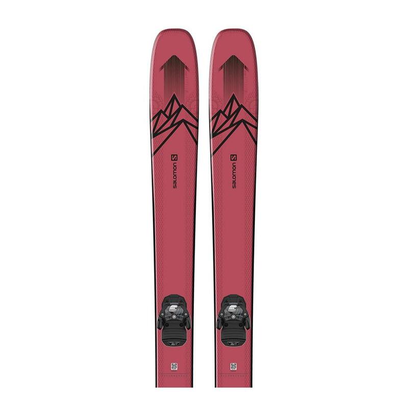 Pack Ski Qst Stella 106 + Fixations Warden Mnc 11 Femme