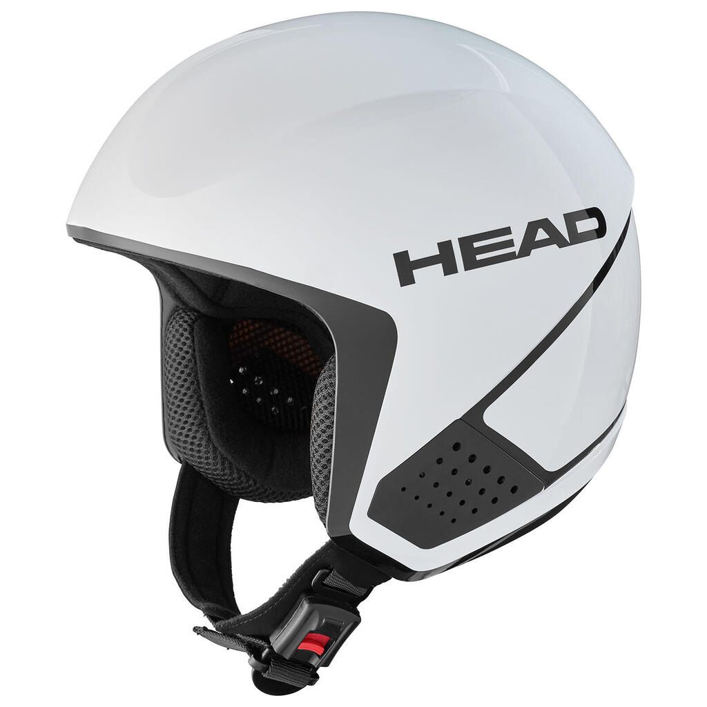 Head Downforce Jr White Boy's Ski/Snow Helmet