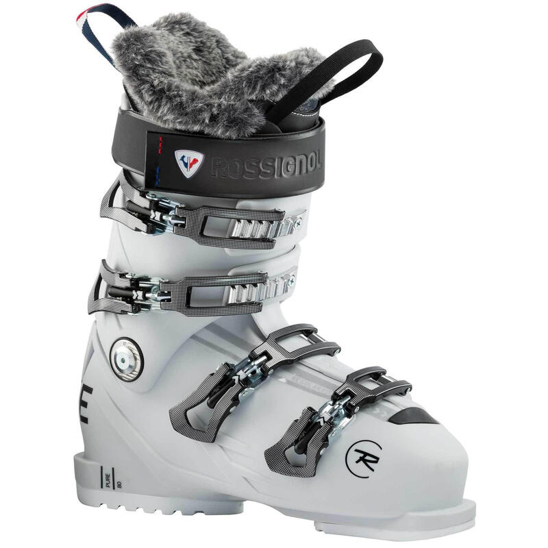 Chaussures De Ski Pure 80 - White Grey Femme