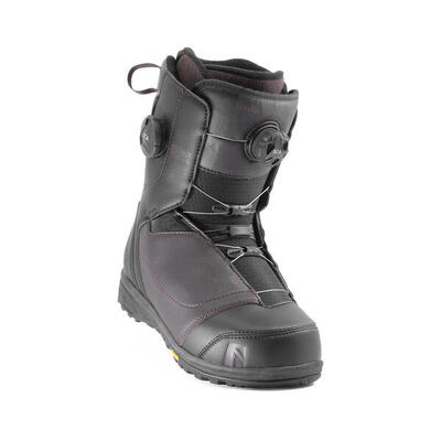 Snowboard boots nidecker lunar hlock fcs burgundy 2020