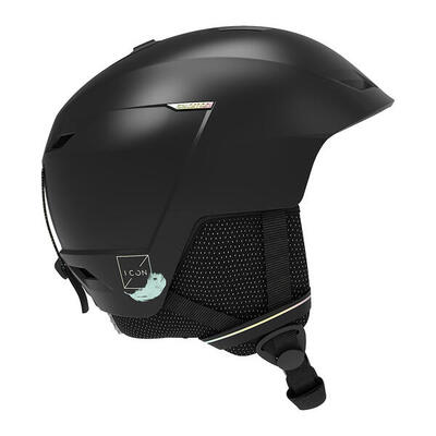 Casco da sci Salomon ICON LT Black Donna