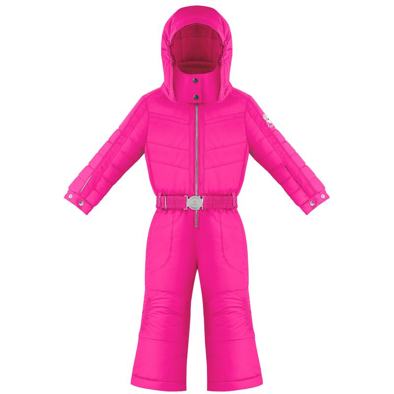 Combinaison De Ski Et Ceinture Poivre Blanc 1030 Mega Pink Fille