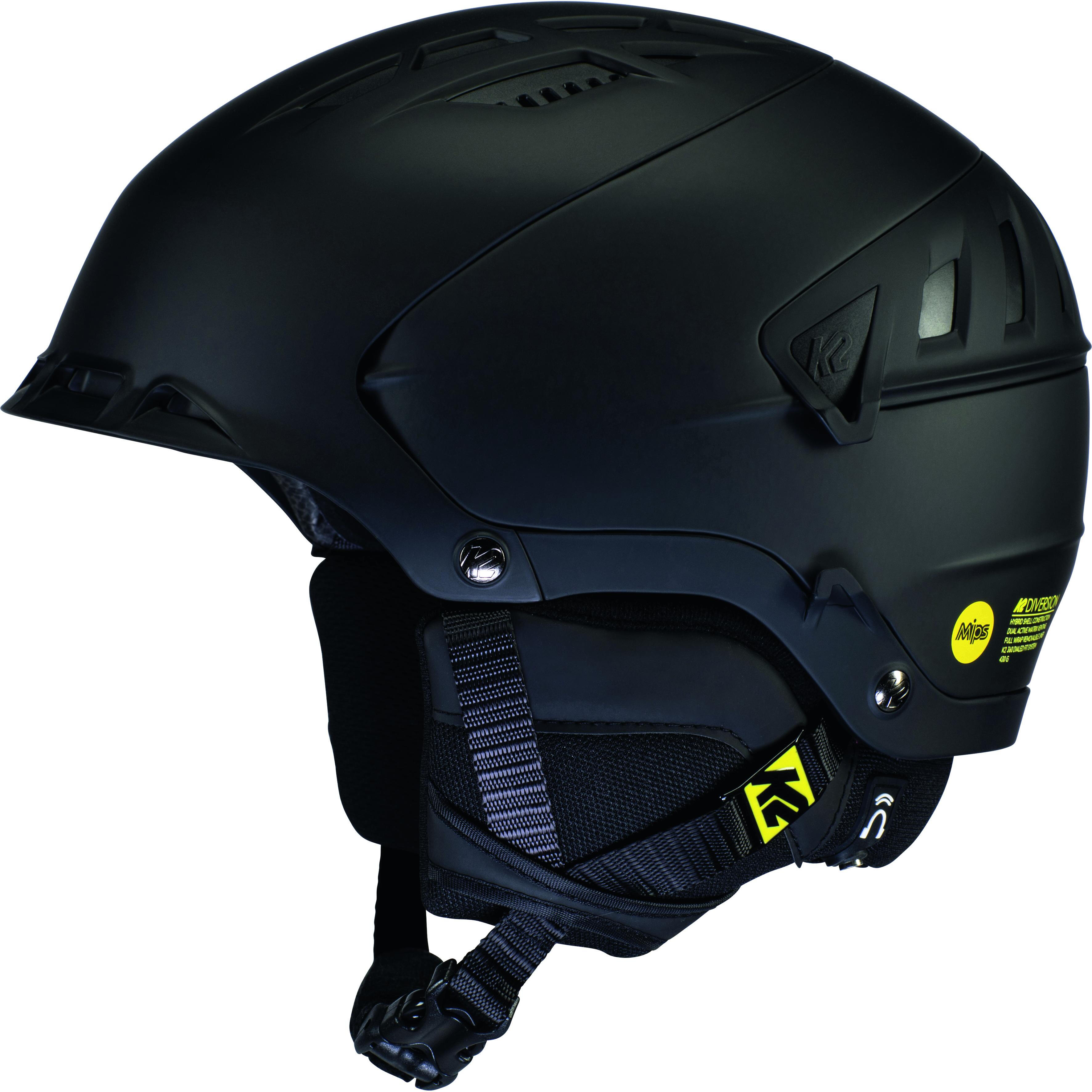 K2 - Casque De Ski/snow Diversion Mips Black Homme - Casque - Noir - S - Decathlon