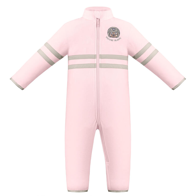 Combinaison Polaire Poivre Blanc Fleece Overall 1530 Angel Pink 5 Fille