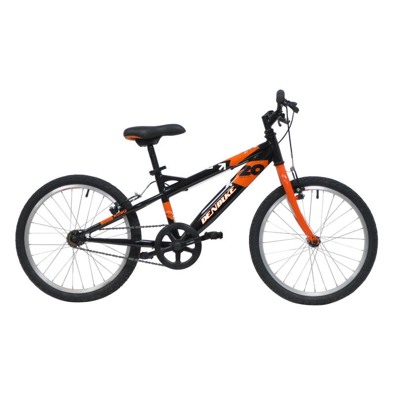 Denbike Junior Boys 20In Bicycle, Single Speed - Back/Orange