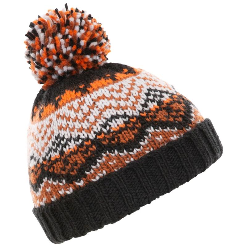 Sprous Unisex Beanie Mütze Kinder Schwarz