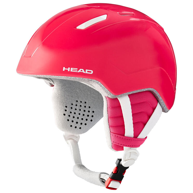 Casco de esquí/nieve Maja rosa para niña