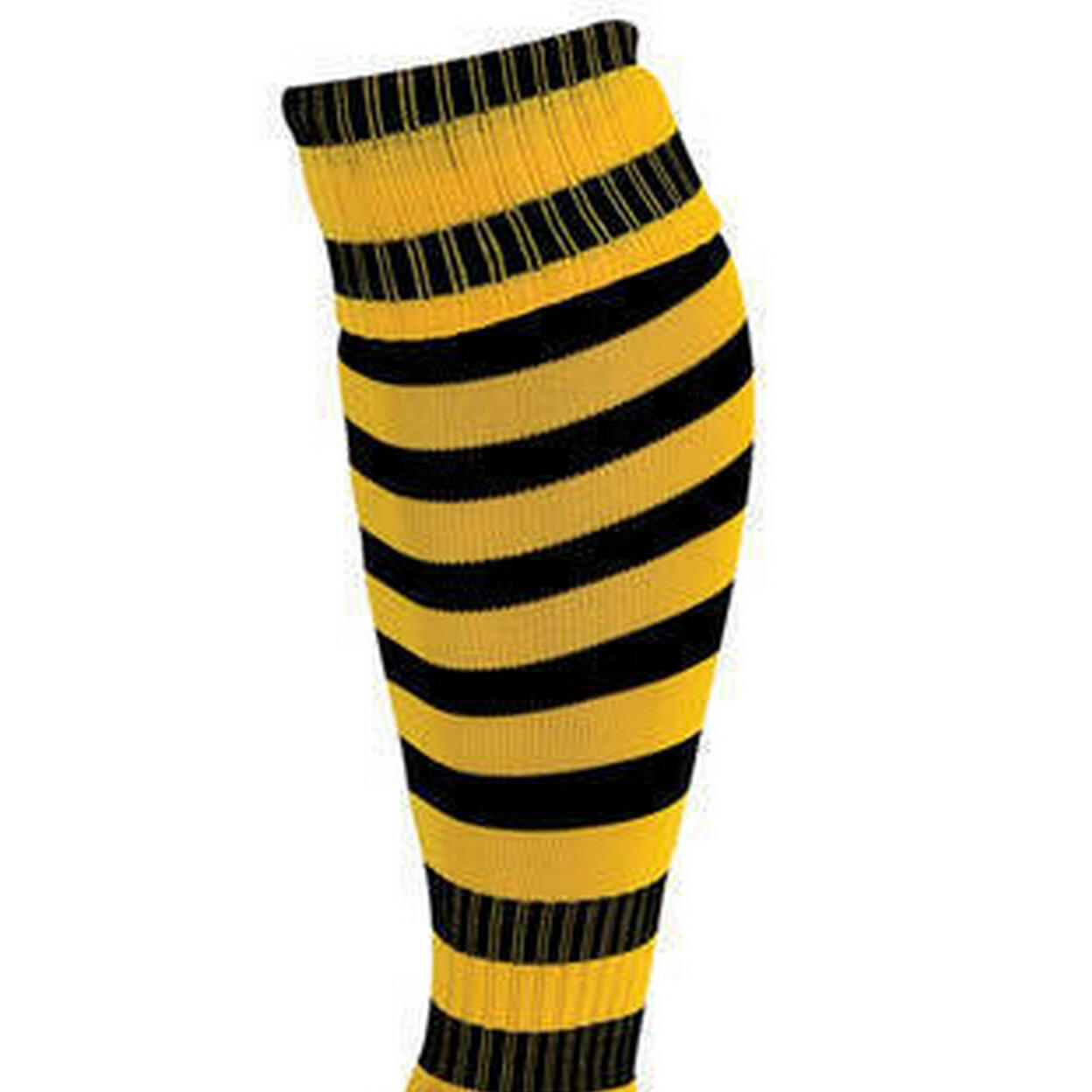 Unisex Pro Geringelte Fußballsocken für Erwachsene Damen und Herren 2/2