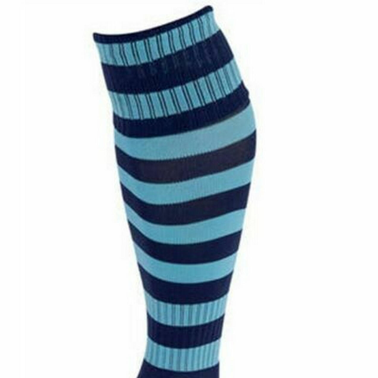 Unisex Pro Geringelte Fußballsocken für Erwachsene Damen und Herren 2/2